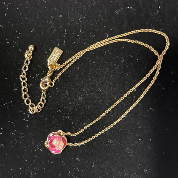 Kate Spade Pink Deco Blossom Pendant - Picture 3 of 6